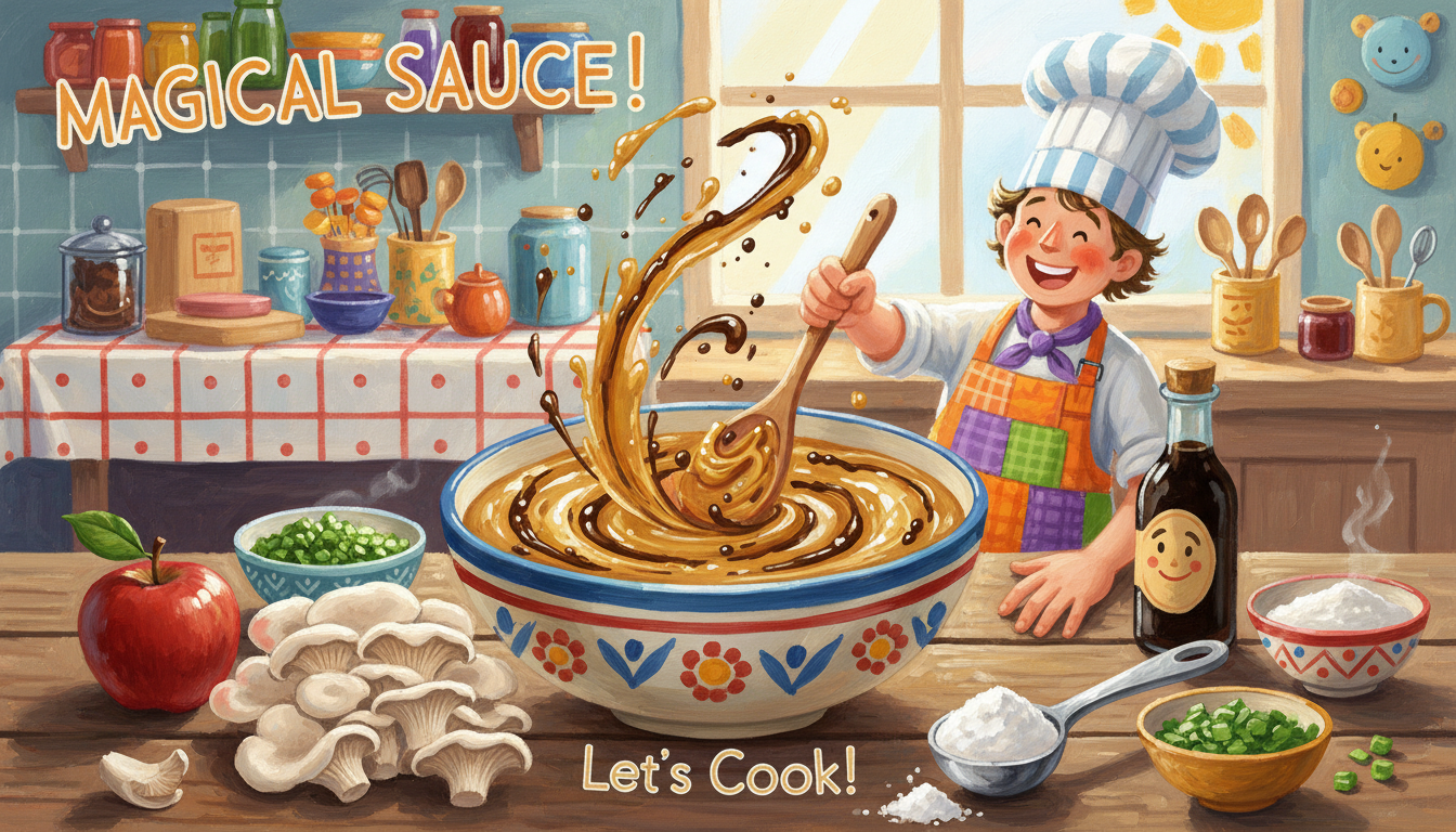 How to Make a Flavorful Sauce with Cornflour and Soy Sauce