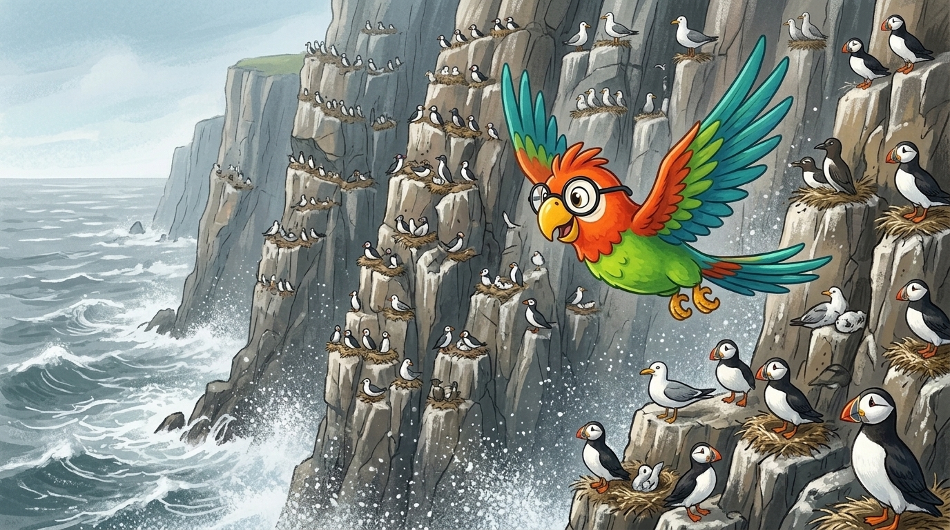 Die Klippen der Vögel
