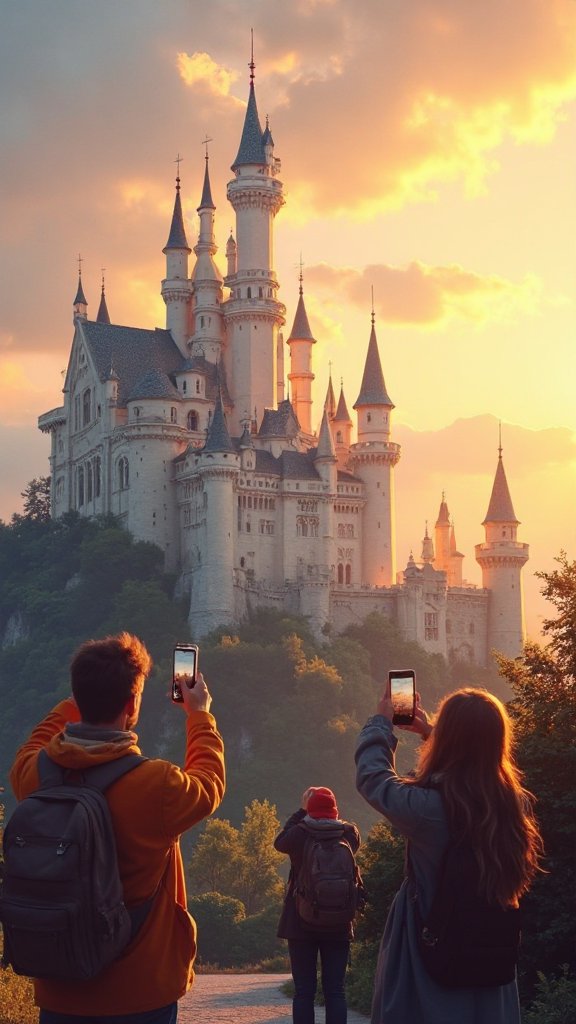 Heute hat die Geschichte ein seltsames, glückliches Ende. Das Schloss, das ein einsamer König kaum nutzte, ist zu ein...