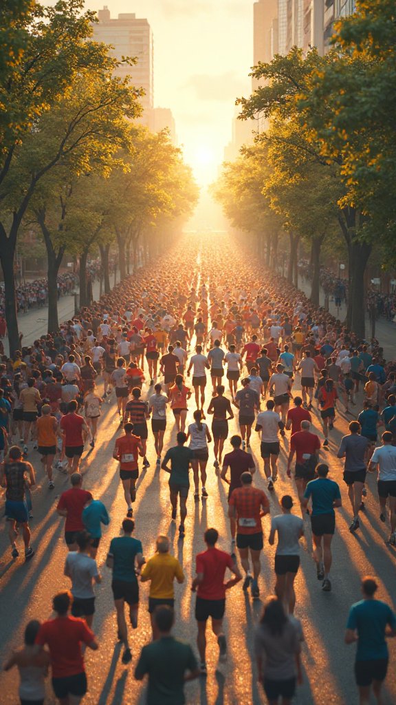 Das lange Rennen namens Marathon