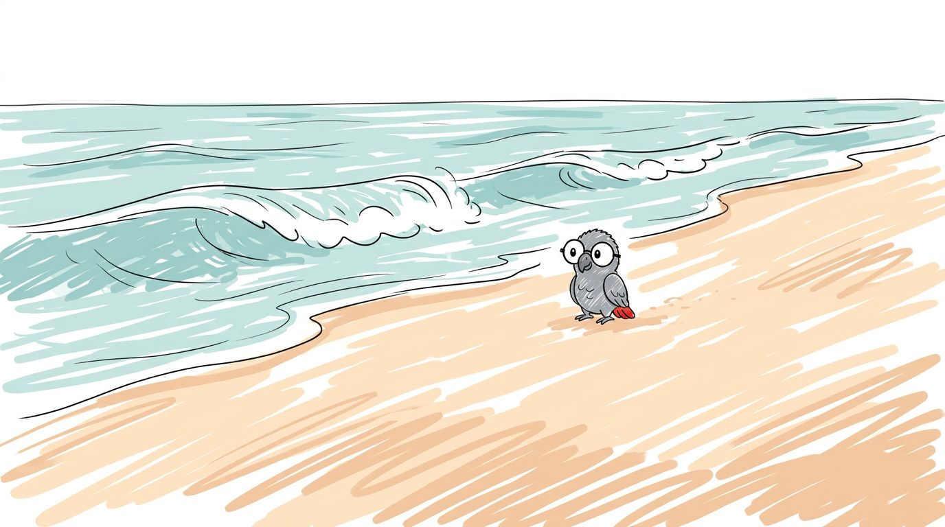 Das Meer wird still