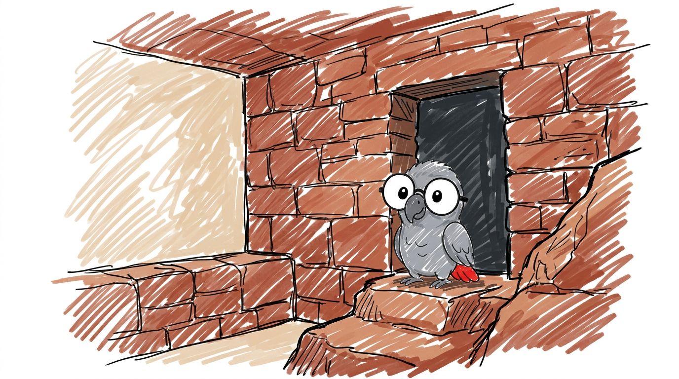 Haben hier früher Menschen gelebt, fragte Polly. Ja, sagte das Eichhörnchen. Menschen leben in diesem Canyon seit meh...