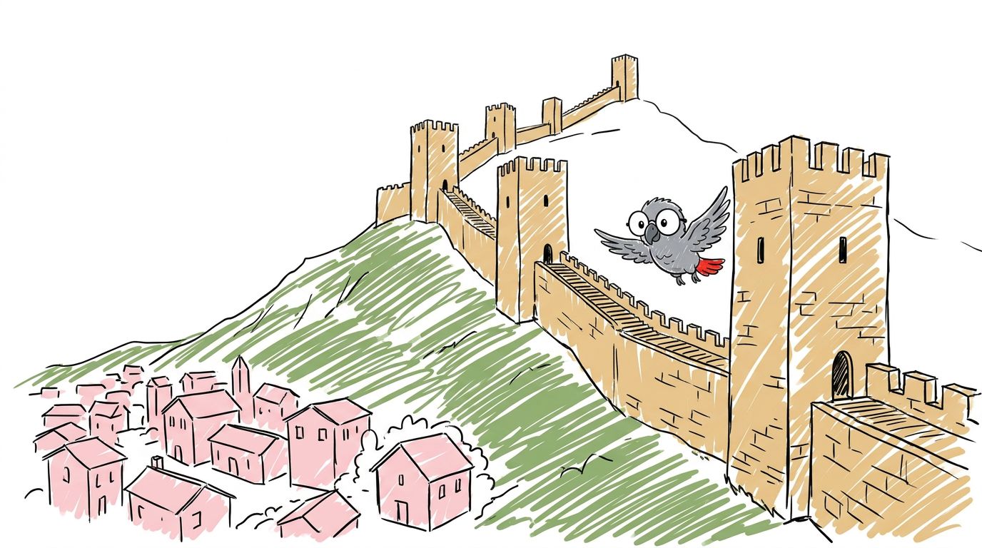 Die alte Mauer