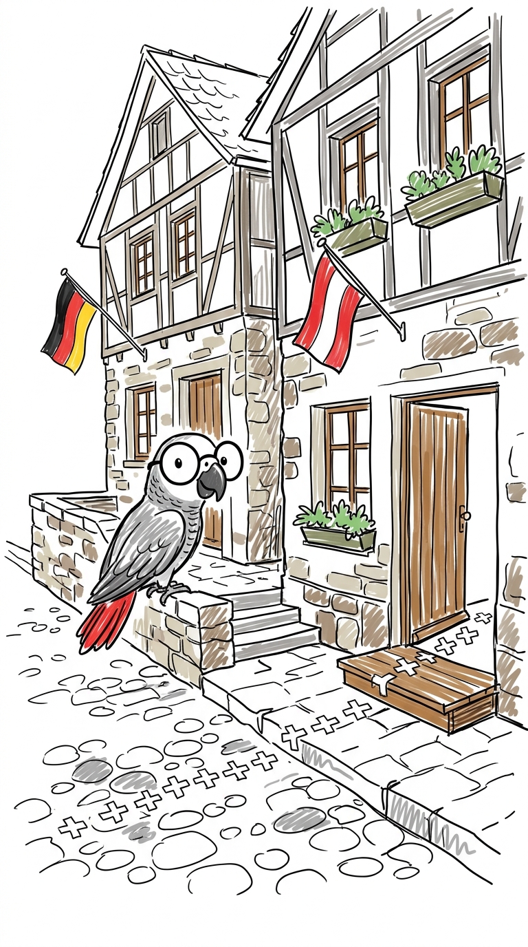 Wie ist das passiert? Vor Jahrhunderten tauschten und verschenkten die örtlichen Herren Landstücke, wie man Karten ta...