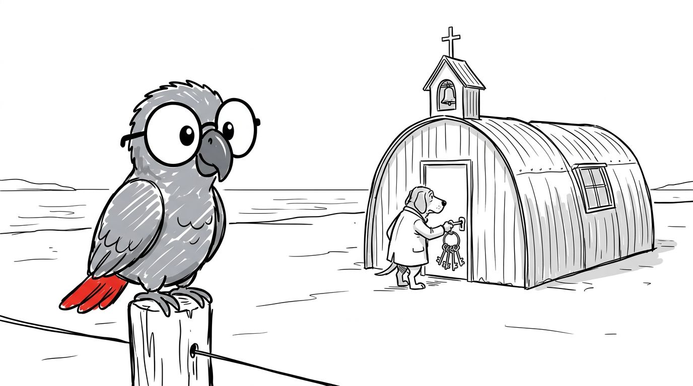 Illustration for Zgrajeno iz tega, kar so imeli