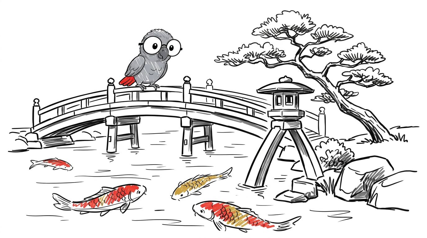 Illustration for 花园应有的六种特质