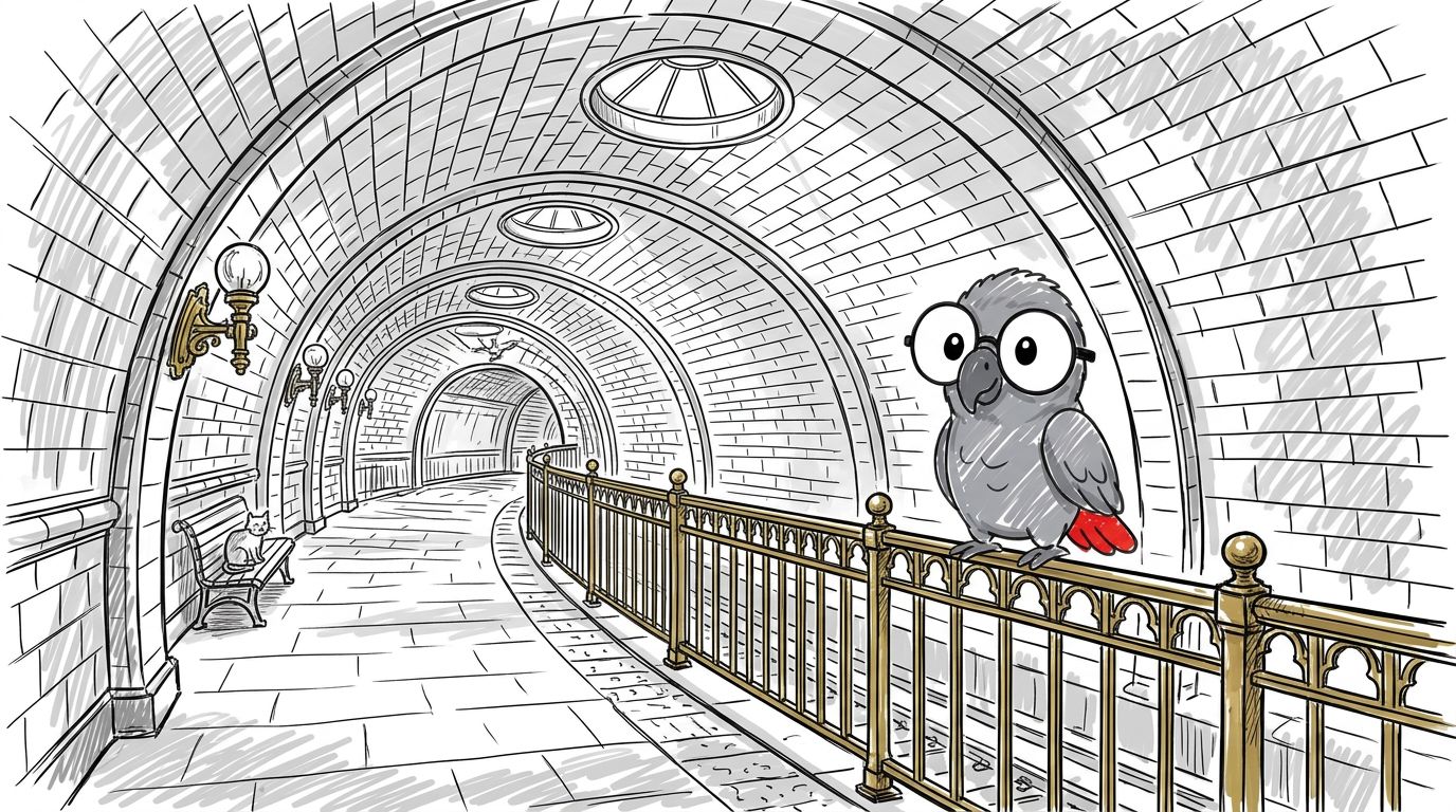 Illustration for Die Station, durch die niemand fährt