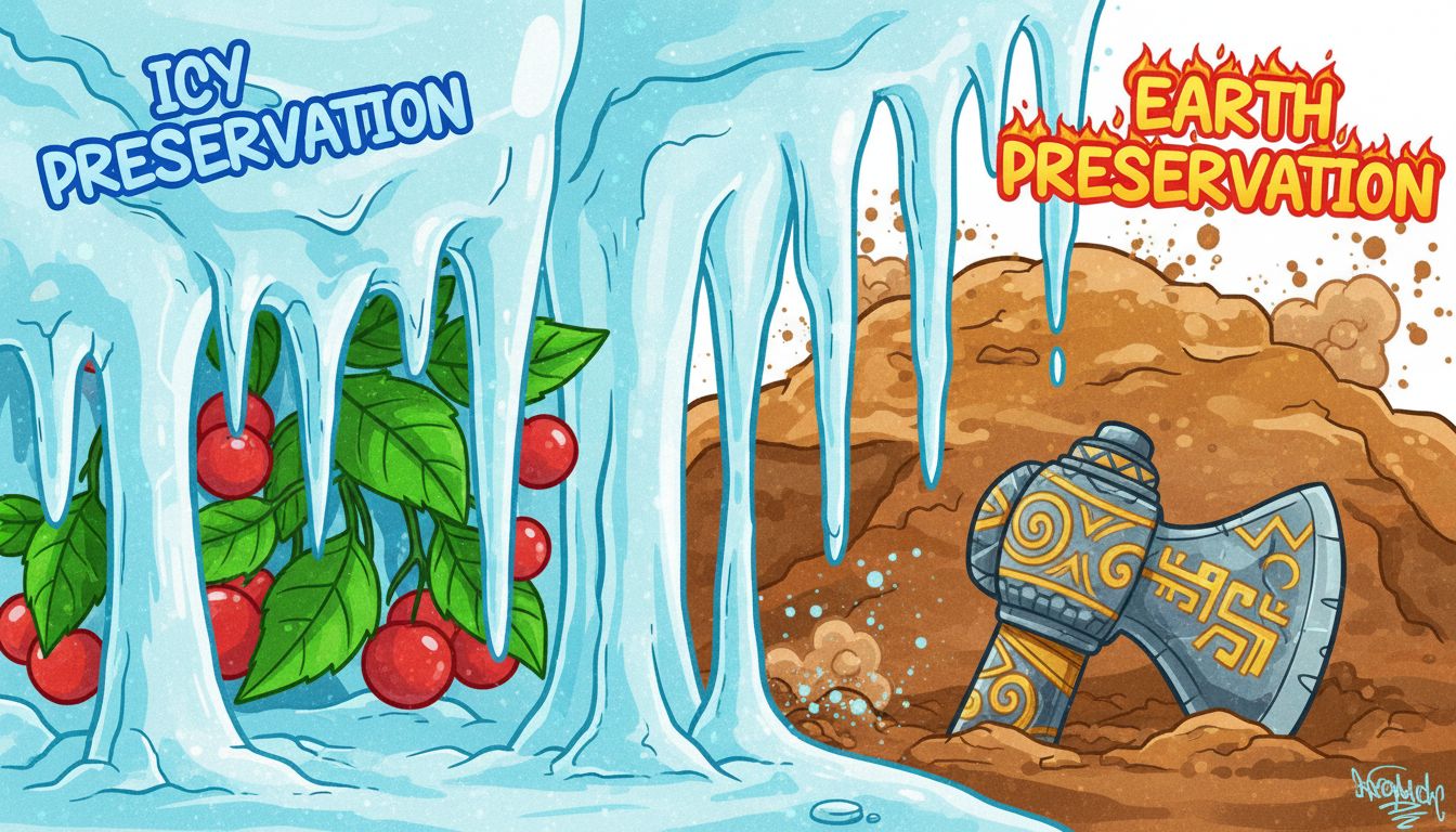 Can Organic Materials Be Preserved Only in Dry or Cold Conditions?