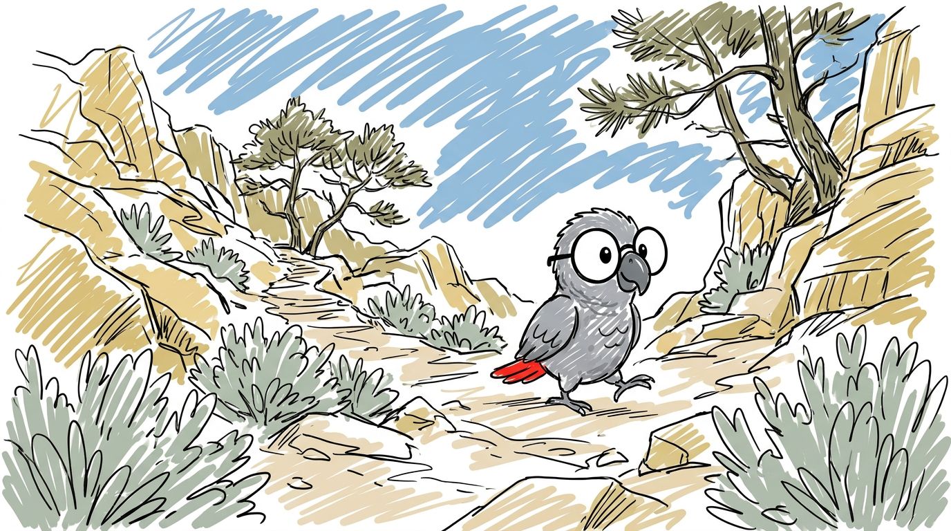 Illustration for The Mountain Garden