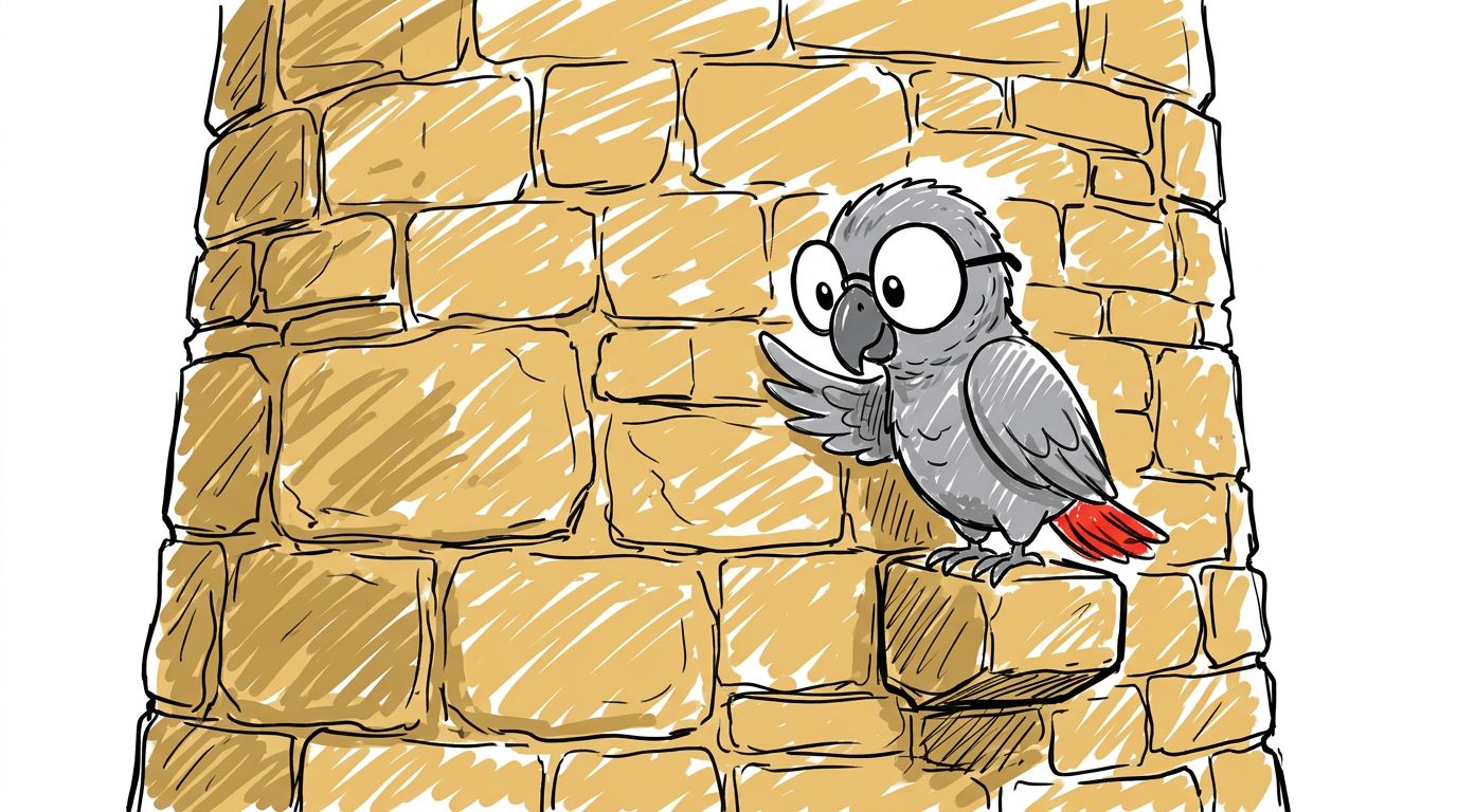 Polly looked closely at the stone. It was the same golden stone as the cave by the sea. She began to wonder.