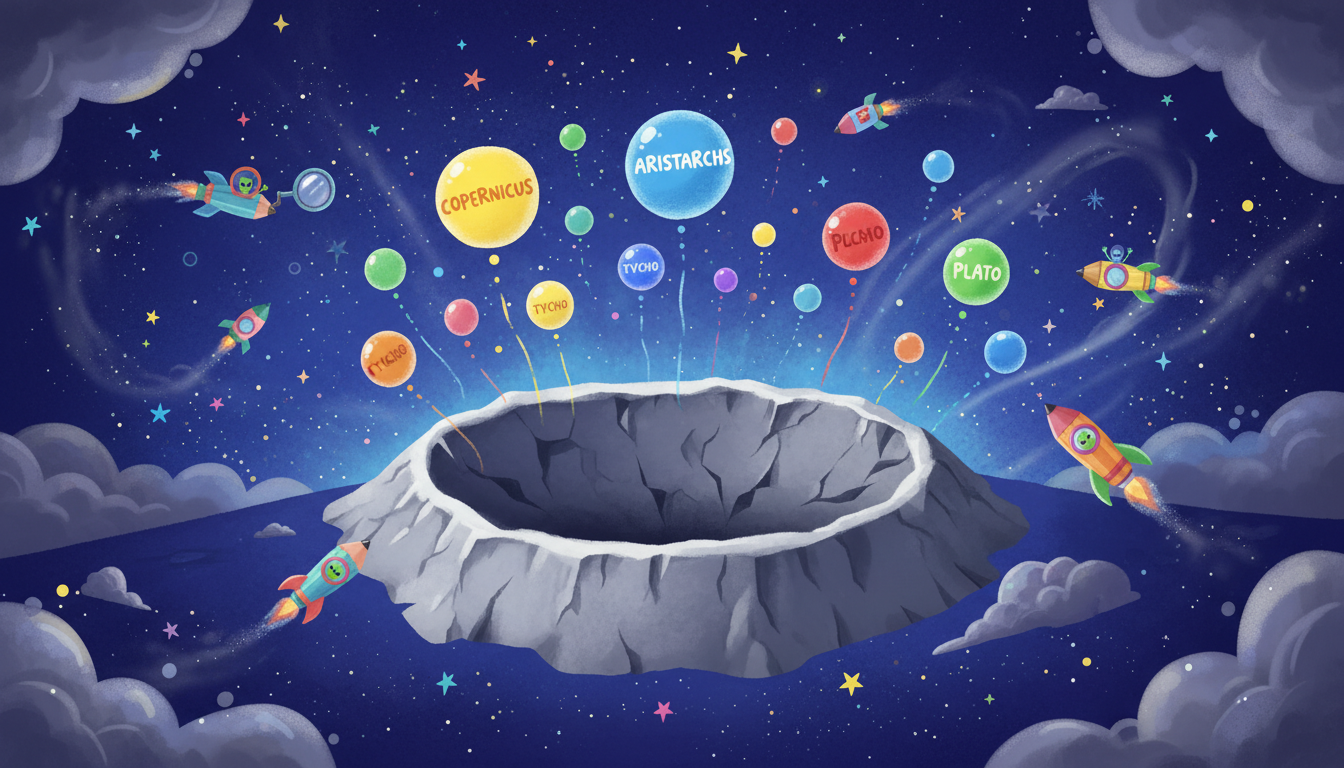 What Are the Names of Moon Craters? A Student's Guide
