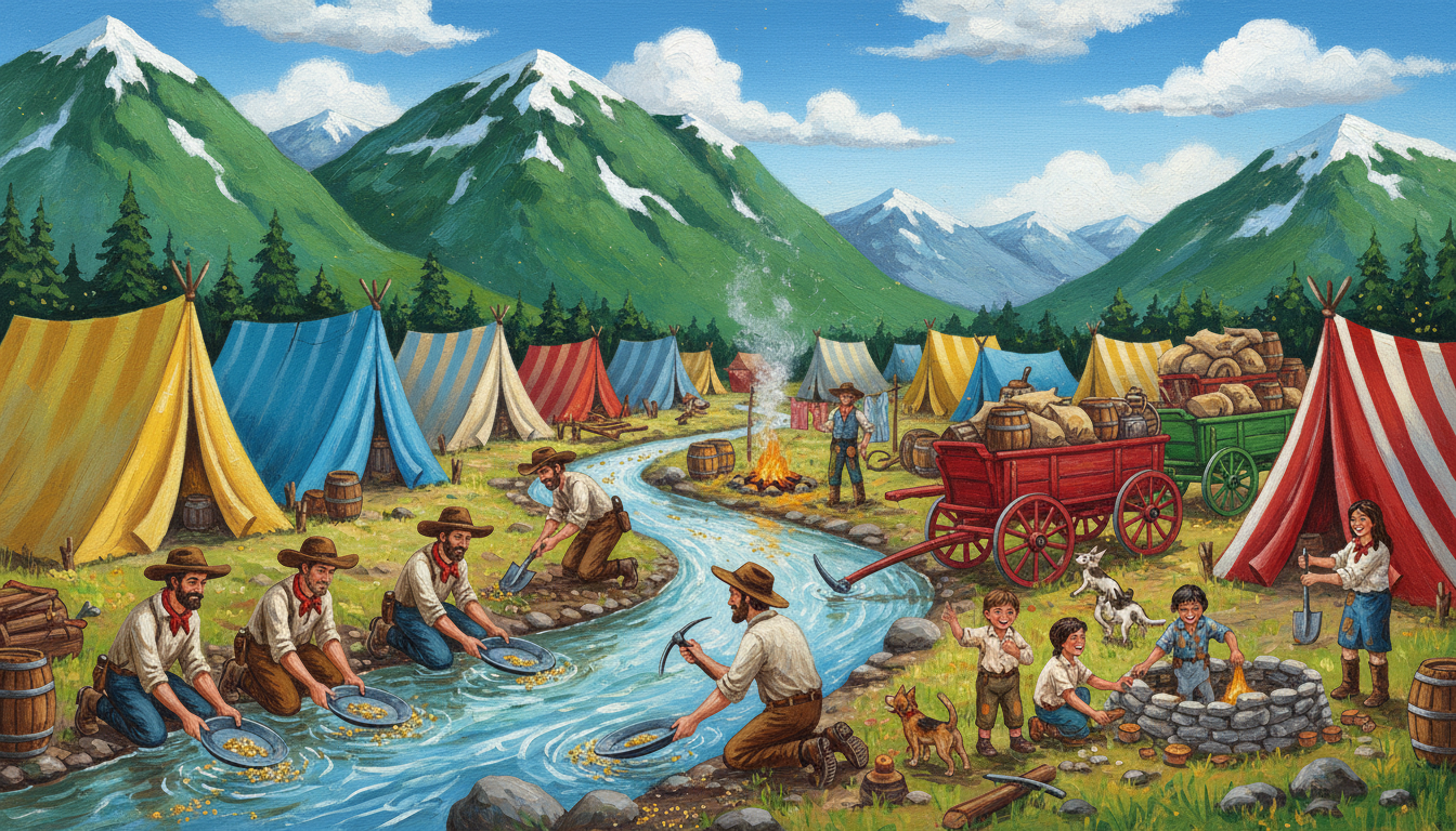 What Was Life Like in California During the Gold Rush?