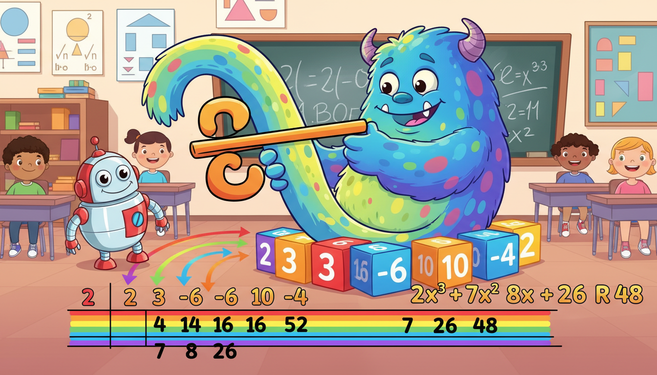How to Use Synthetic Division to Evaluate Polynomials